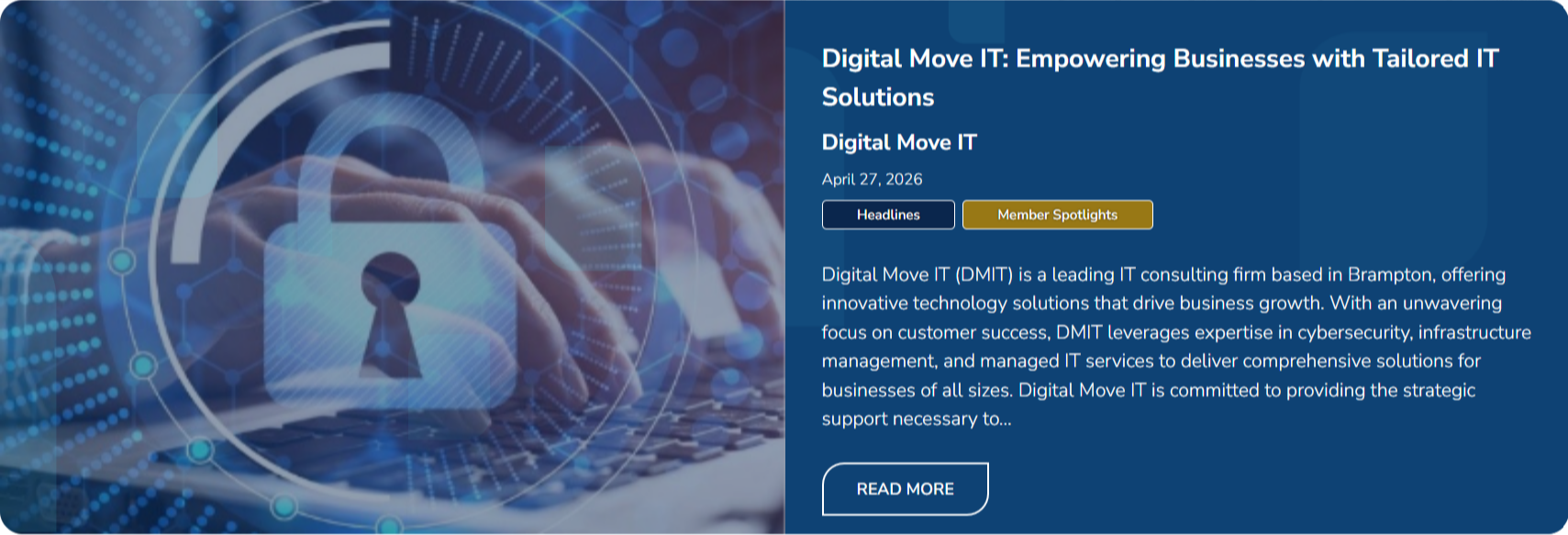 The Brampton Board of Trade - Digital Move IT Blog post